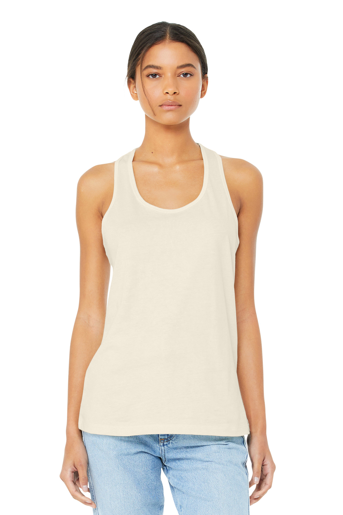 BELLA+CANVAS Women's Jersey Racerback Tank. BC6008 45