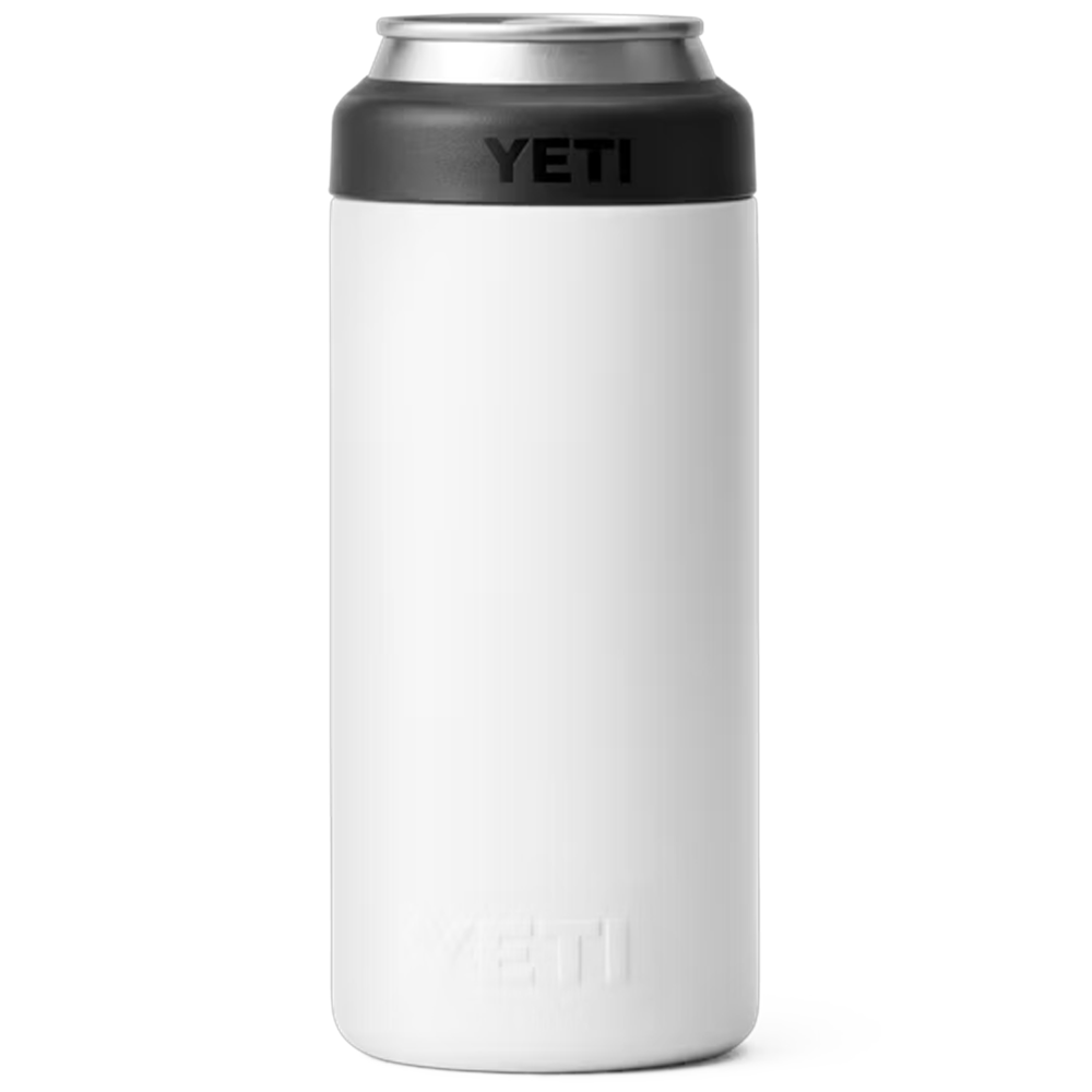 12 Oz Slim YETI® Rambler Stainless Steel FrostGuard Can Cooler
