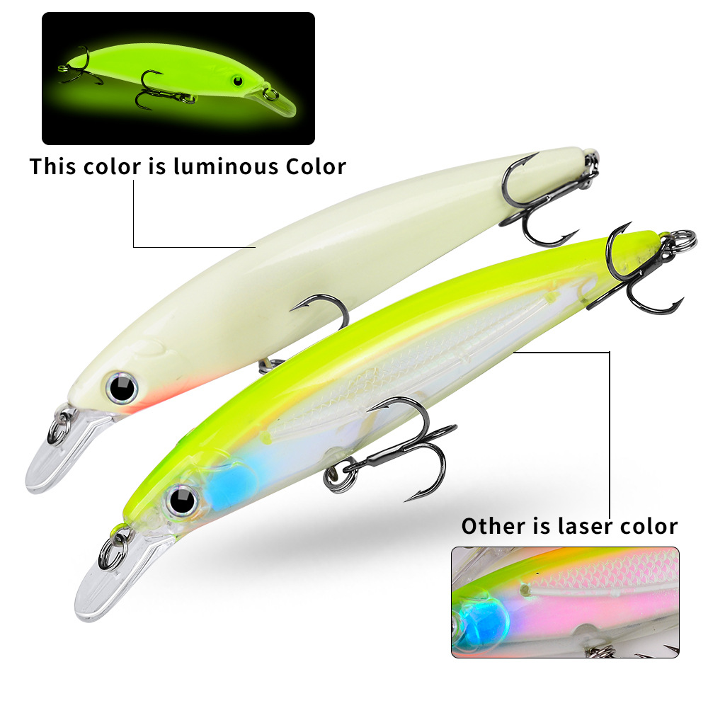 Minnow Suspending Shallow Diving Crankbait 6