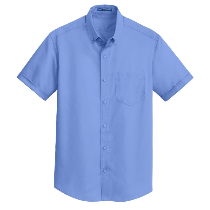 Port Authority Short Sleeve SuperPro Twill Shirt. 12
