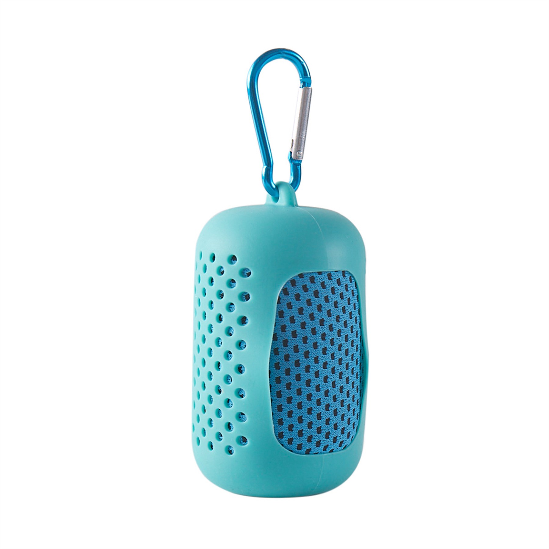 Soft Sport Cold Feeling Towel With Silicone Case 7