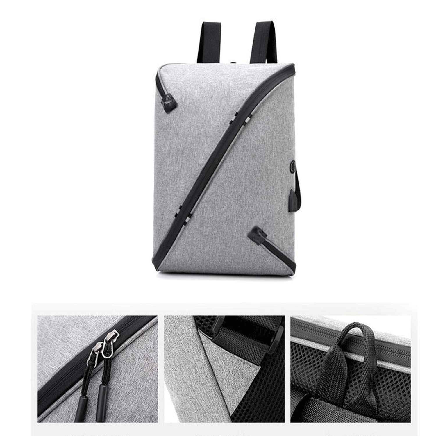 durable Travel Laptop USB Anti Theft Business Bag Backpack 29