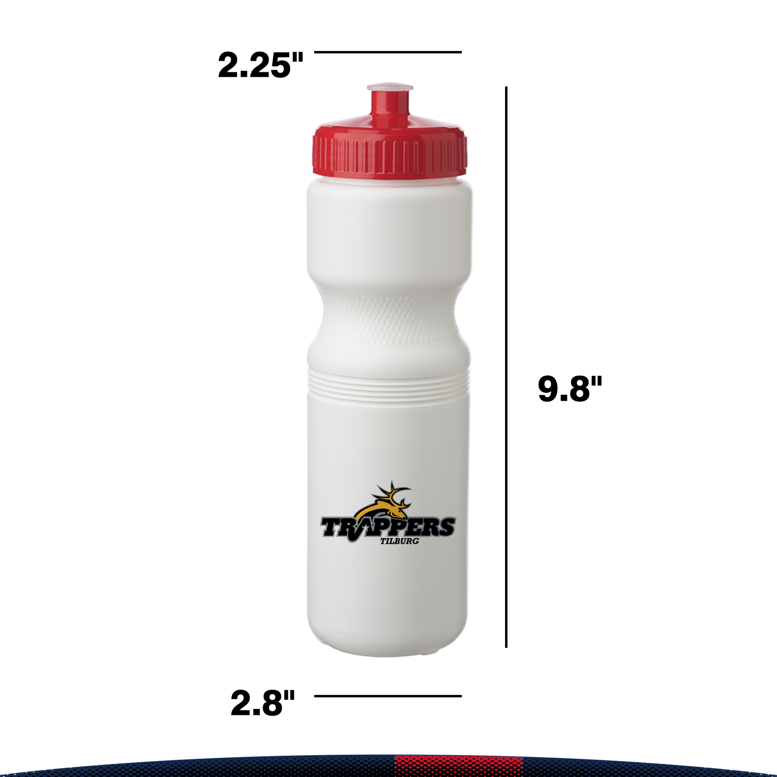 Sramos Plastic Water Bottle - 28 OZ. 4