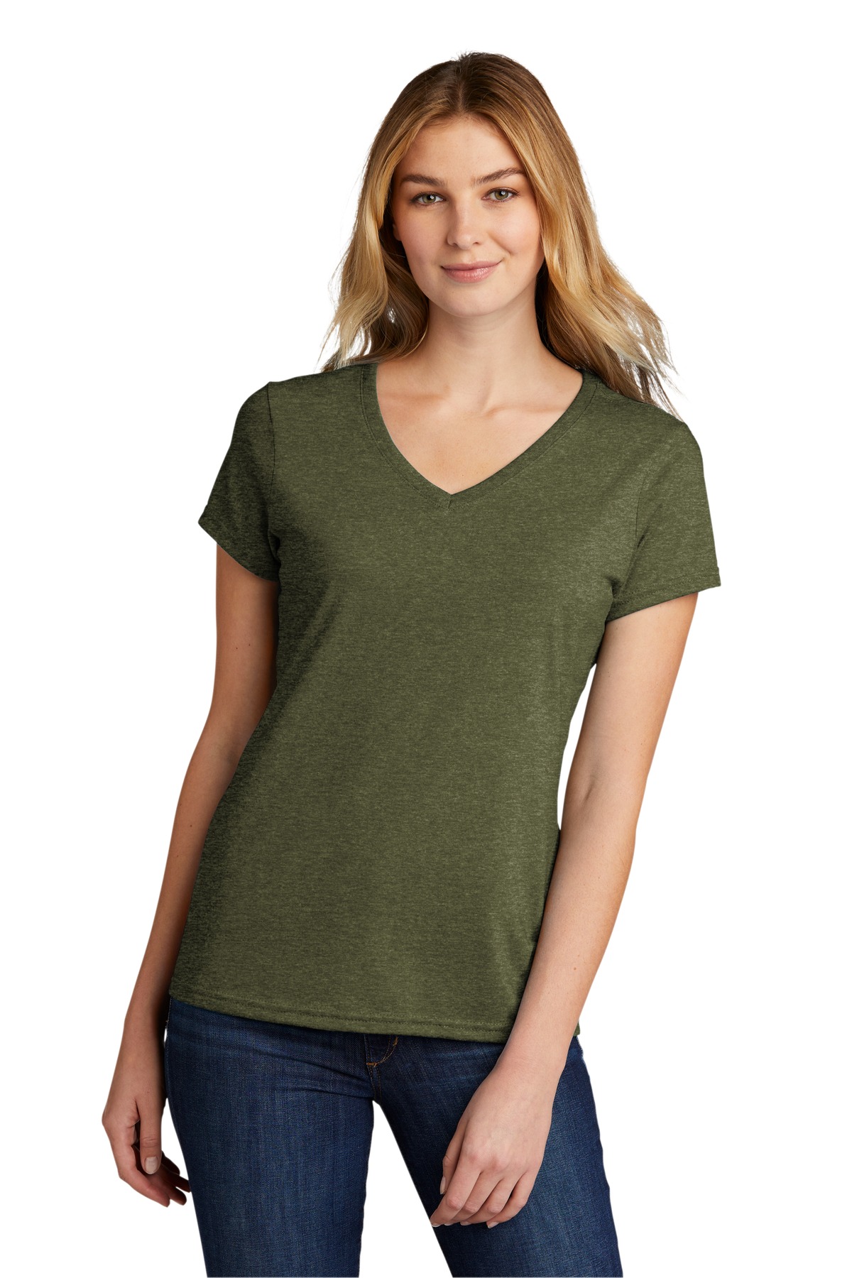 Port & Company® Women's Tri-Blend V-Neck Tee 23