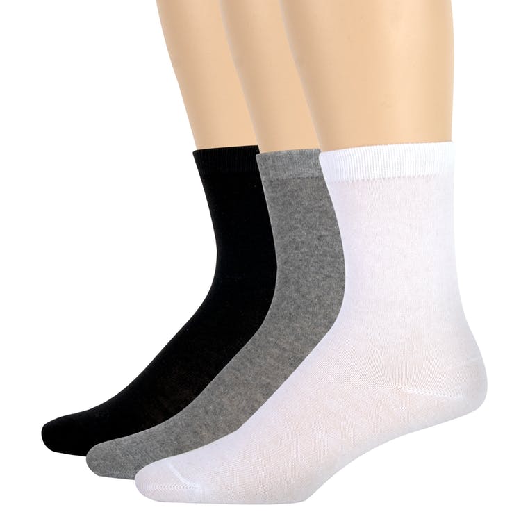 Women's Crew Socks - Size 9-11 100 Pairs 2