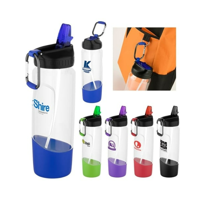 Water Bottle with Carabiner 2