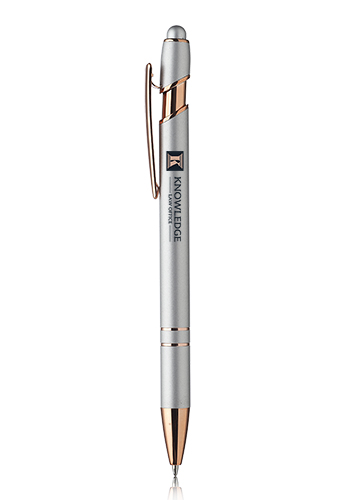 Majesty Stylus Pen with Rose Gold Trim 10