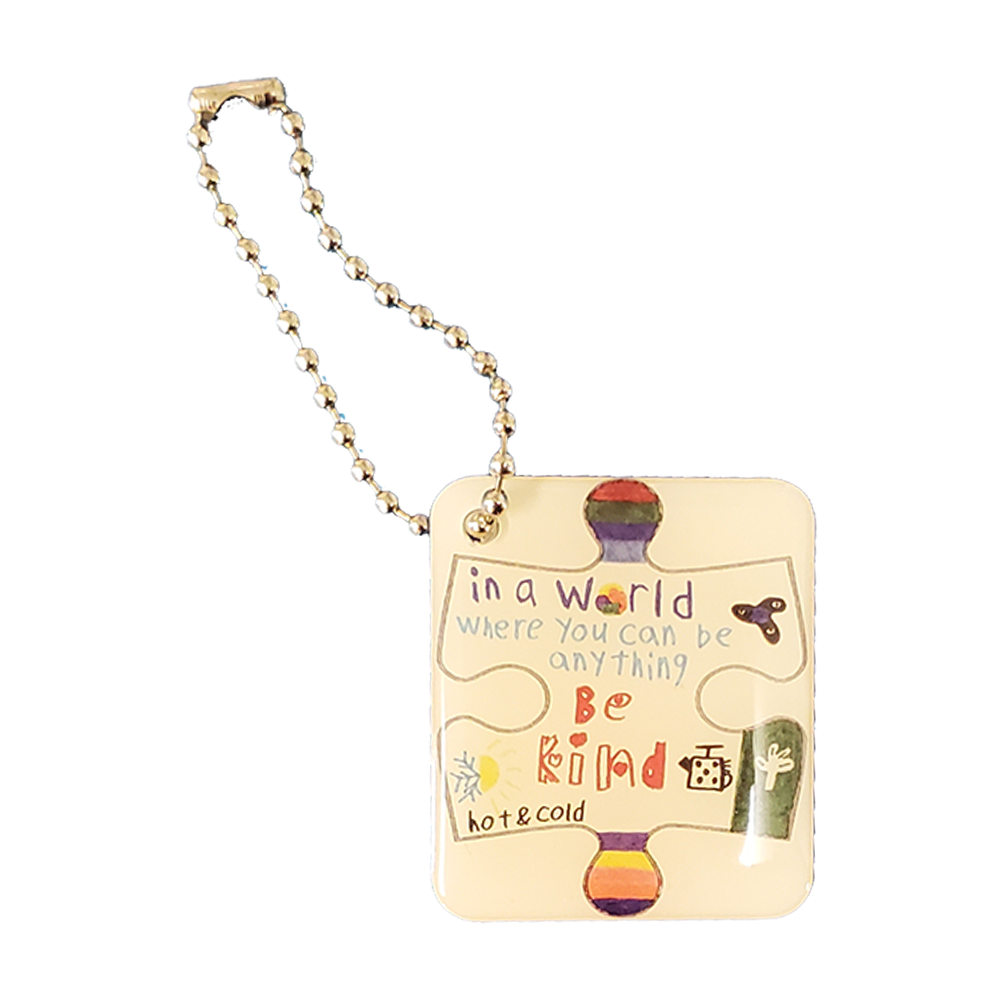 Multipurpose pendant / charm / tag with custom shape from 1.1 to 2 Sq. In. (Single Sided) 2