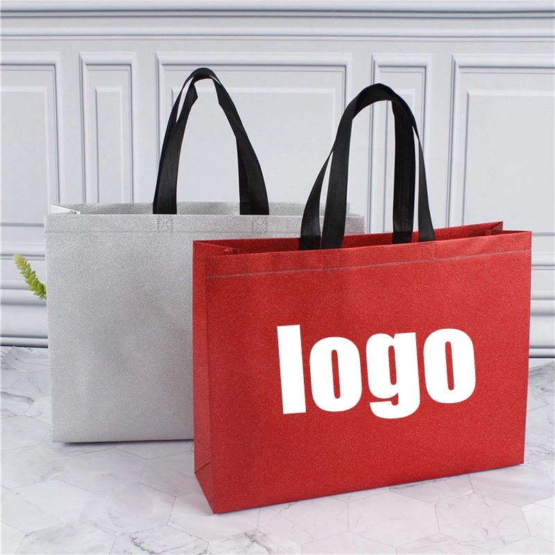Custom Promotional Coated Non-Woven Shopping Gift Tote Bag 5
