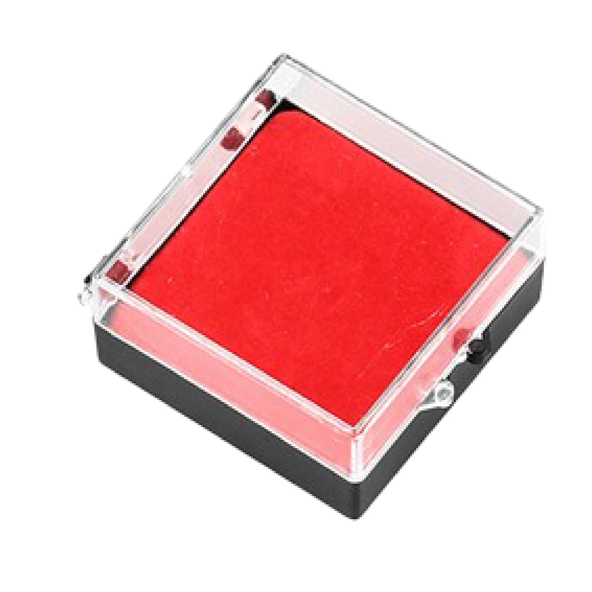 Crystal Clear Lined Gift Box Lapel Credentials Pins 7
