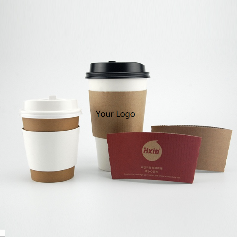 12 Oz. Hot Beverage Paper Coffee Cup With Sleeve 2