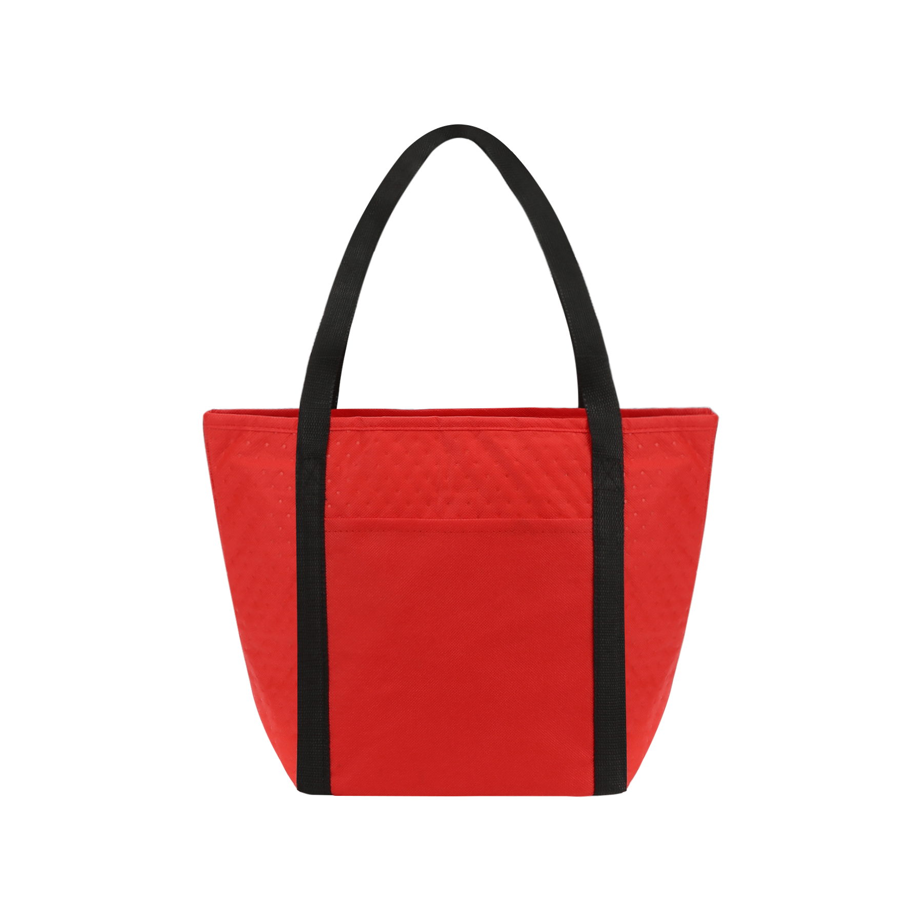 Reusable Zippered Cooler Tote With Front Pocket 3