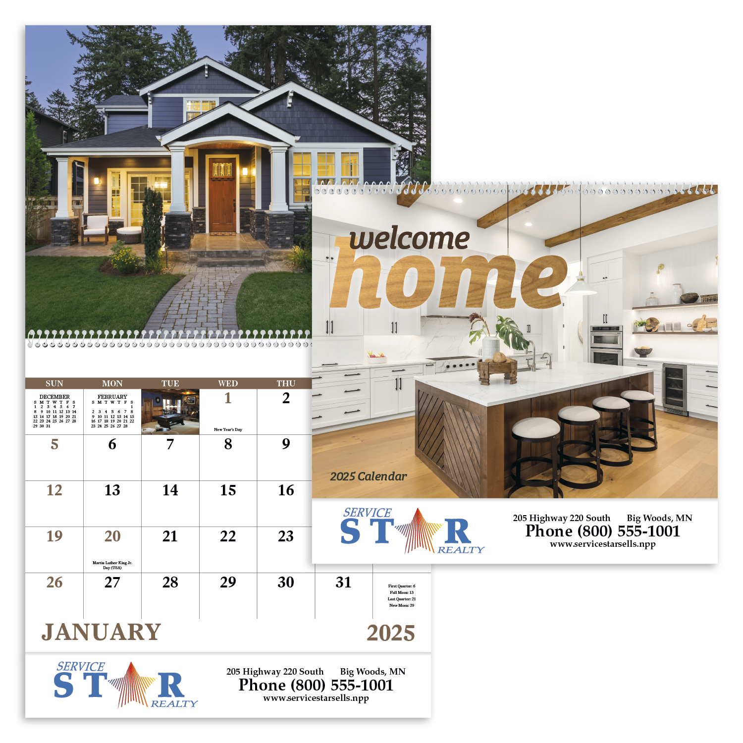 Good Value™ Welcome Home - Spiral Calendar 6