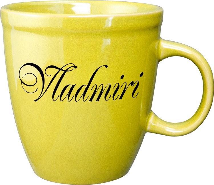 17 oz Yellow Mocha Mug