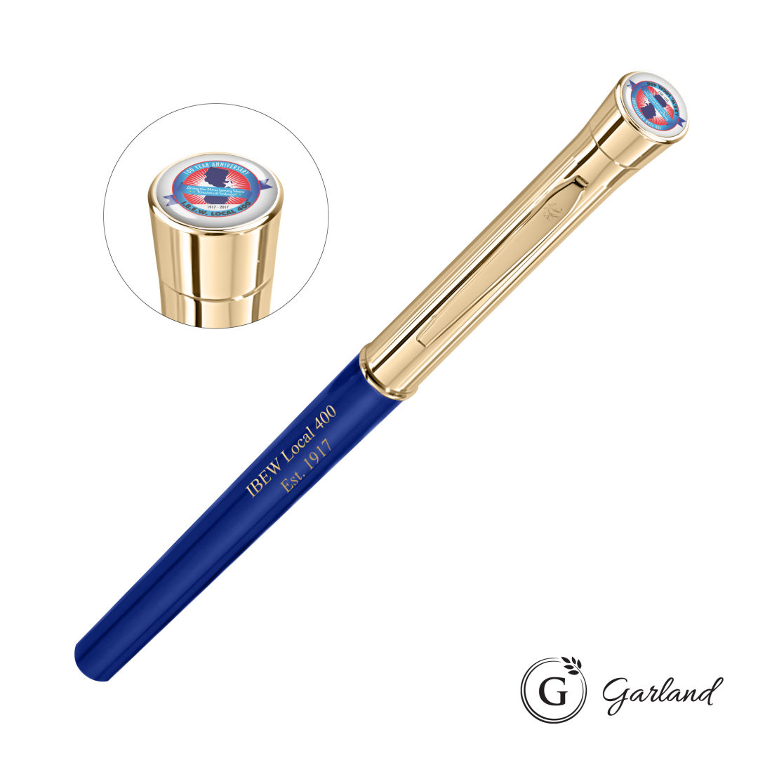 Garland® Monogram Custom Empire Felt Tip Pen - Gold Accent 14