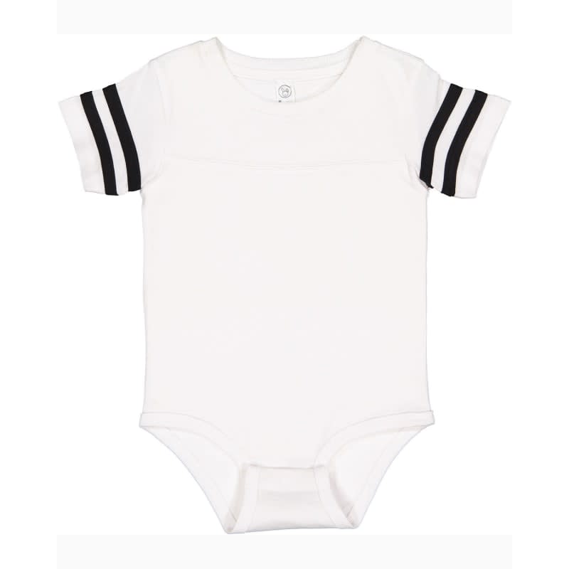 Rabbit Skins Infant Football Bodysuit 7
