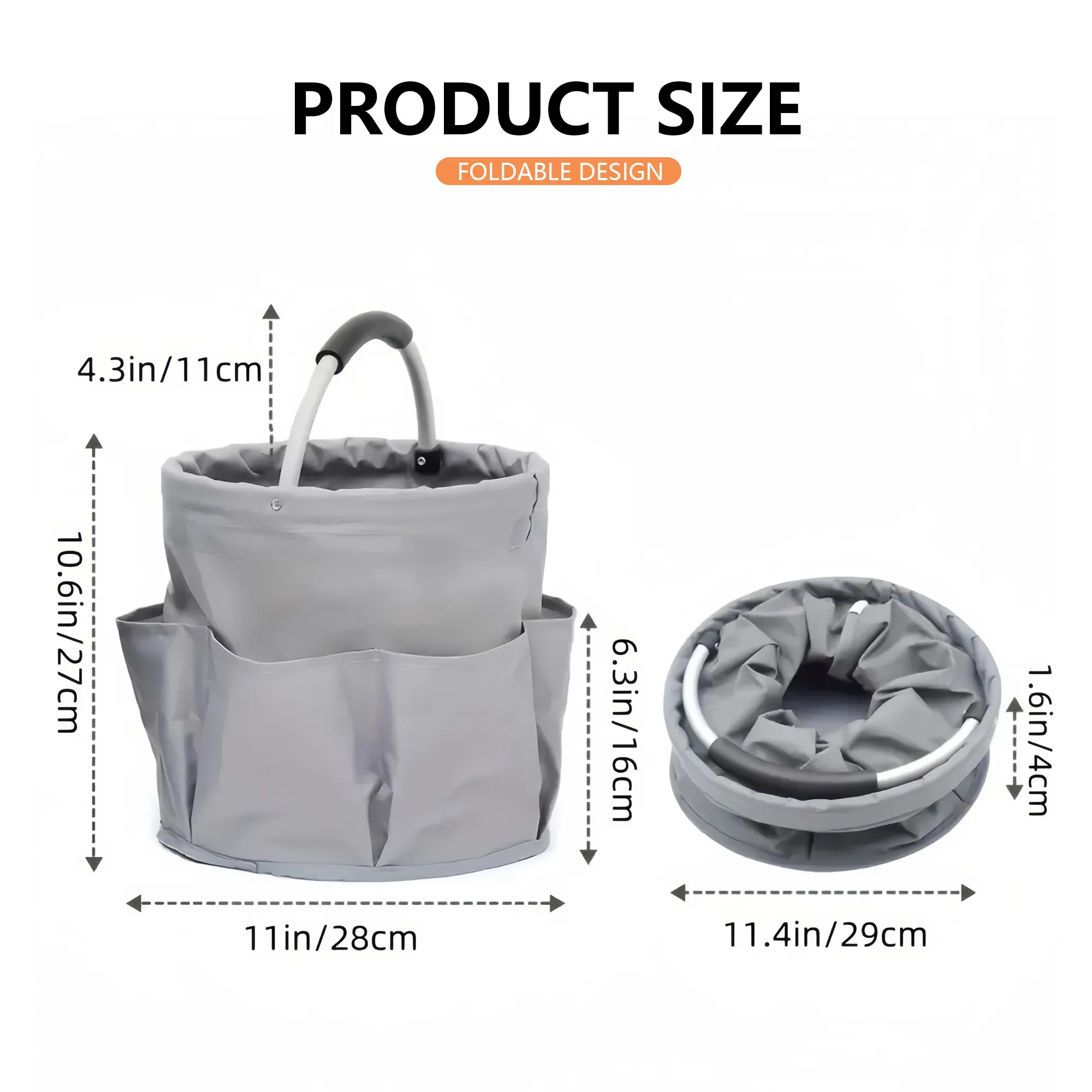 Collapsible Storage Basket 1