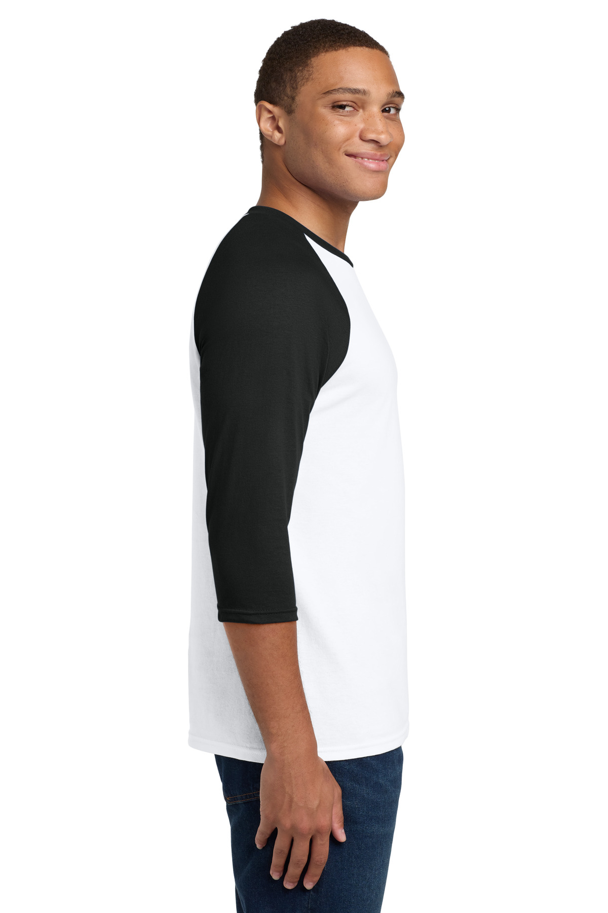 Gildan Heavy Cotton 3/4-Sleeve Raglan T-Shirt. 5700 17