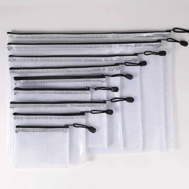Zipper Mesh Document Pouch Bag 2