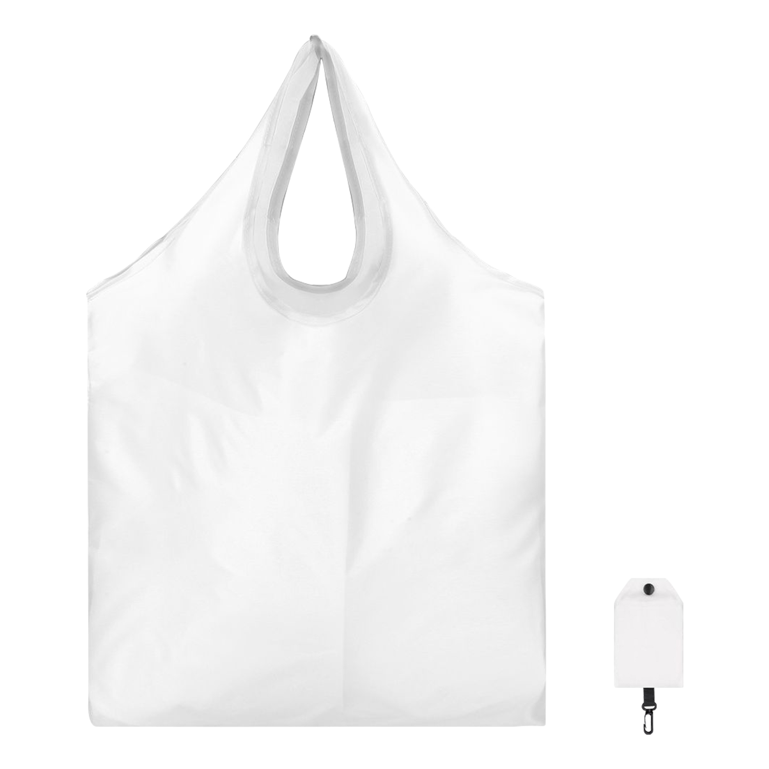 Folding Oxford Cloth Shopping Bag With Hook, custom tote bag with logo imprint 6