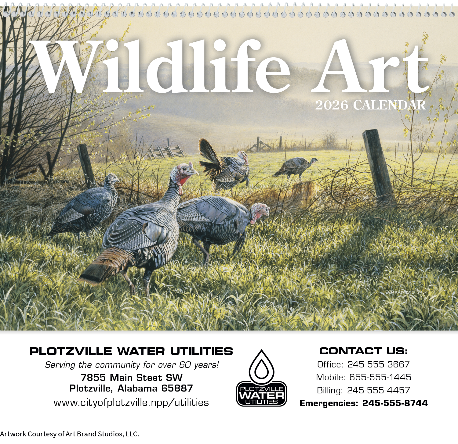 Triumph® Calendars Wildlife Art Pocket Calendar 34