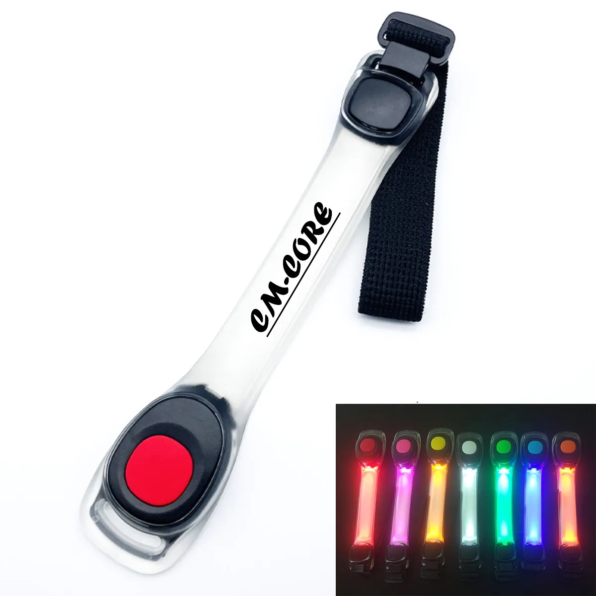 LED Adjustable Wearable Up Armband Safety Light 2