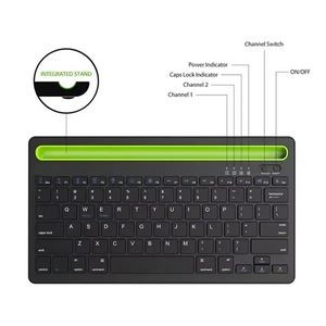 Compact Wireless Keyboard with Touchpad 1