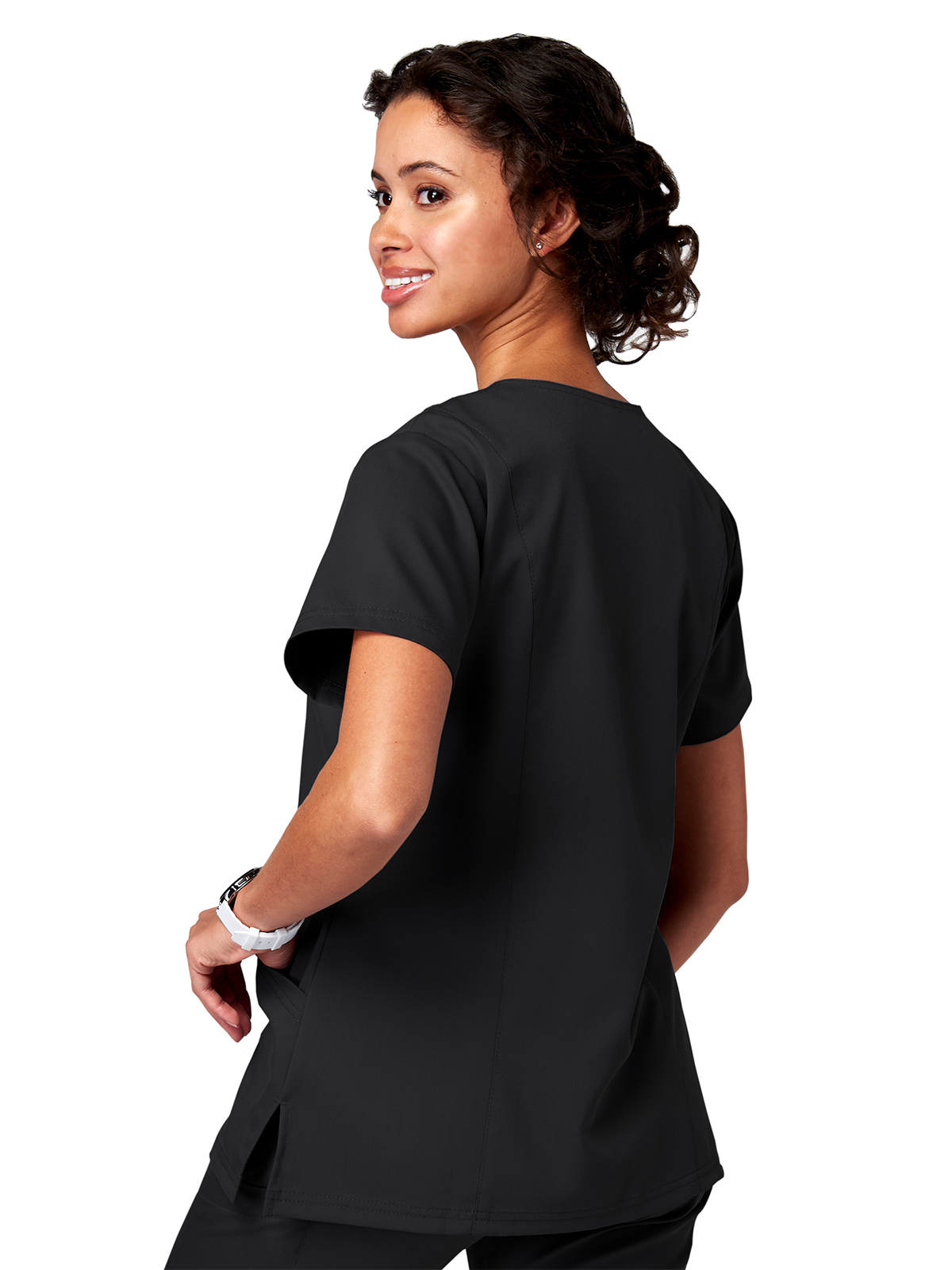 Meta Scrubs - Women's 2-Pocket Ventral V-Neck Top 1