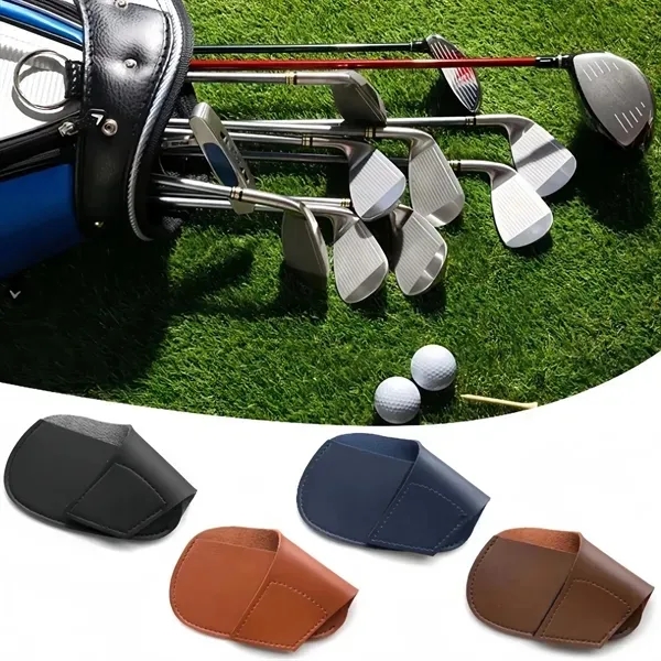 PU Leather Golf Putter Head Cover - Club Protector 8