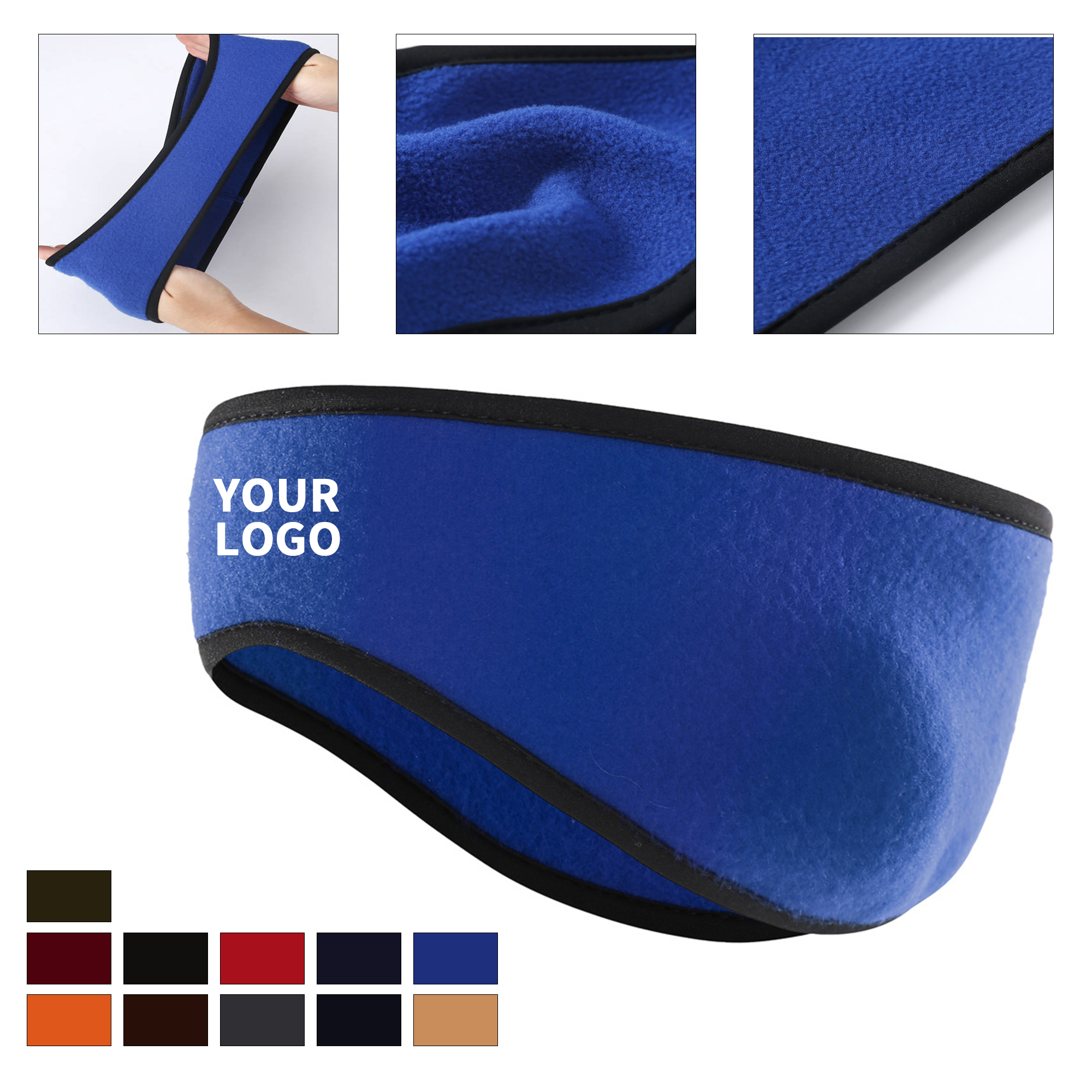 Fleece Ear Warmer Headband Winter Protection 8