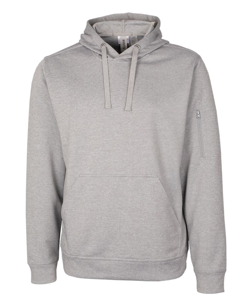 Clique Lift Solution-dyed Performance Unisex Hooded Pullover Sweatshirt 9