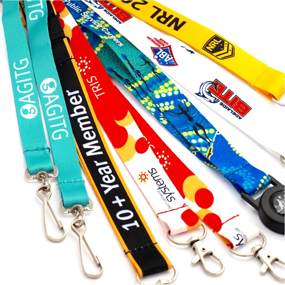 3/4" Custom Full Color Sublimated Open Ended Lanyard 3