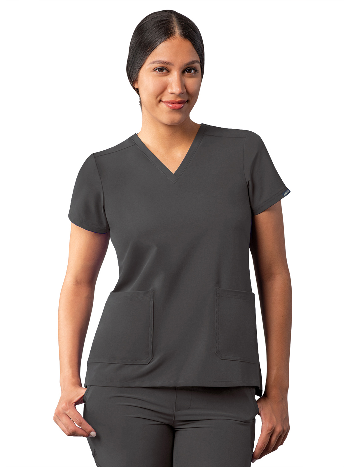 Adar - Addition - Women's Multi-Pocket V-Neck Top