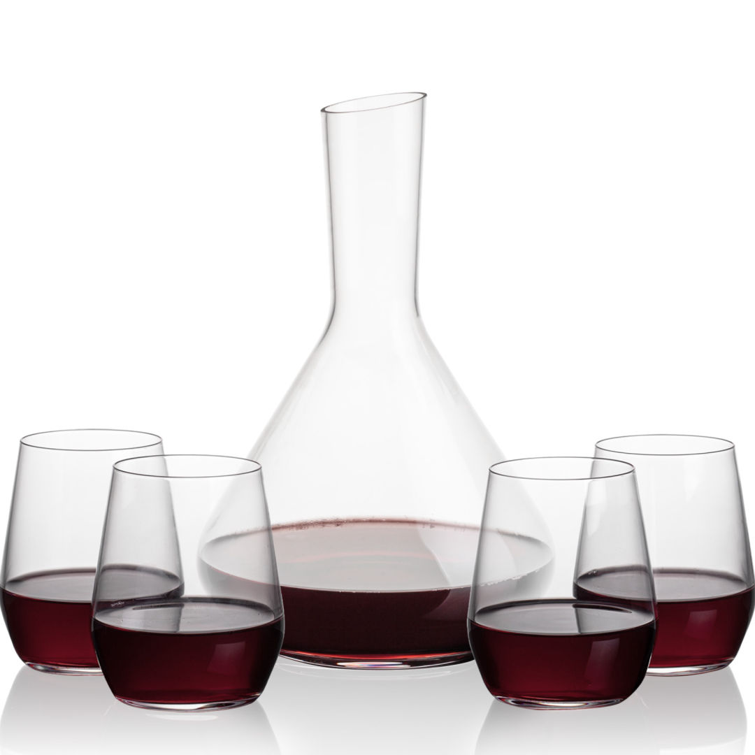 Terrassa Carafe & Germain Stemless Wine 1