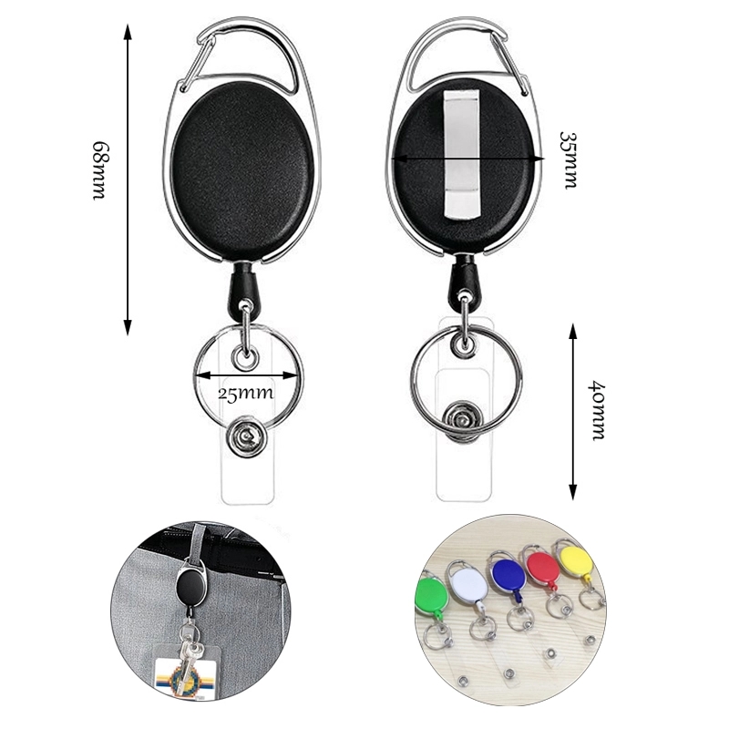 Retractable Badge Reel Key Chain 2