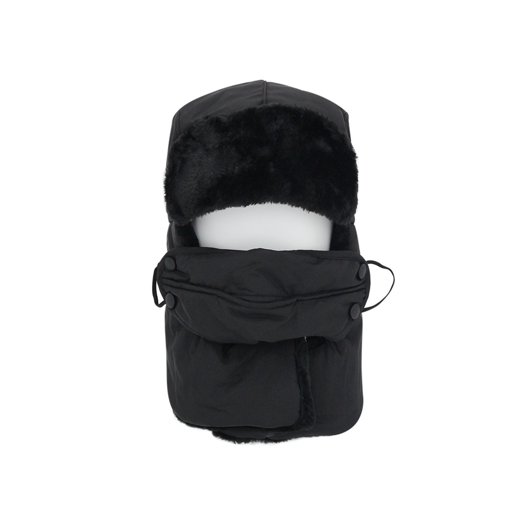 Winter Windproof Trapper Hat With Removable Mask 12.6 x 11" 3