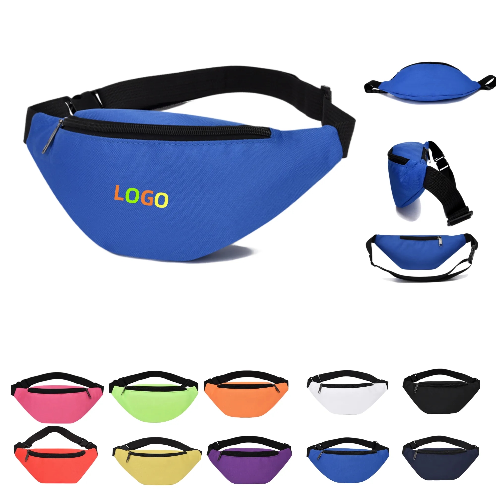 Portable Outdoor Oxford Waterproof Waist Bag 7