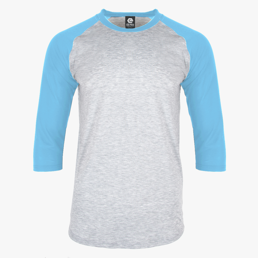 #H214 / Varsity Men's 3/4 Sleeve Baseball Tee 1