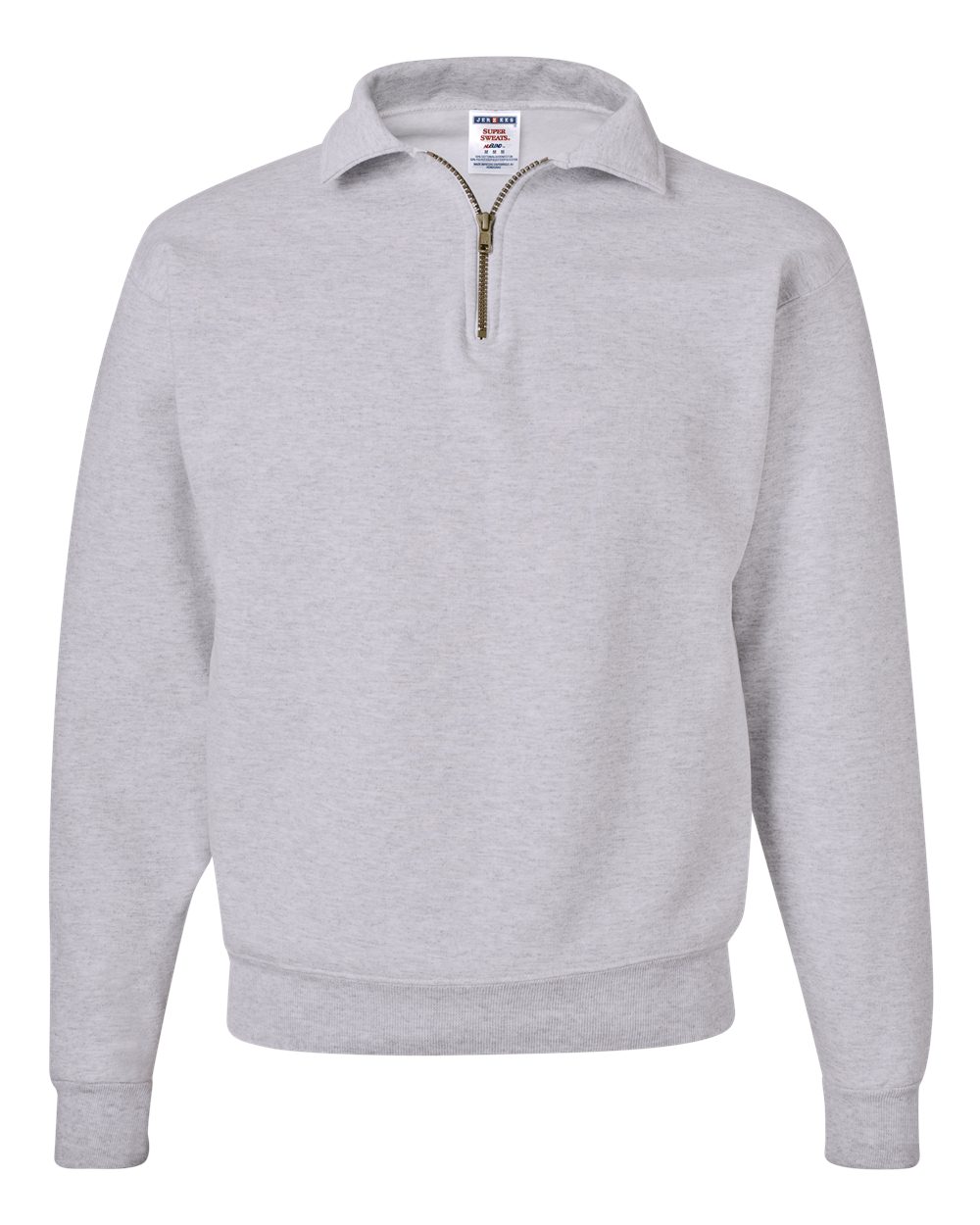 Super Sweats NuBlend Quarter-Zip Cadet Collar Sweatshirt