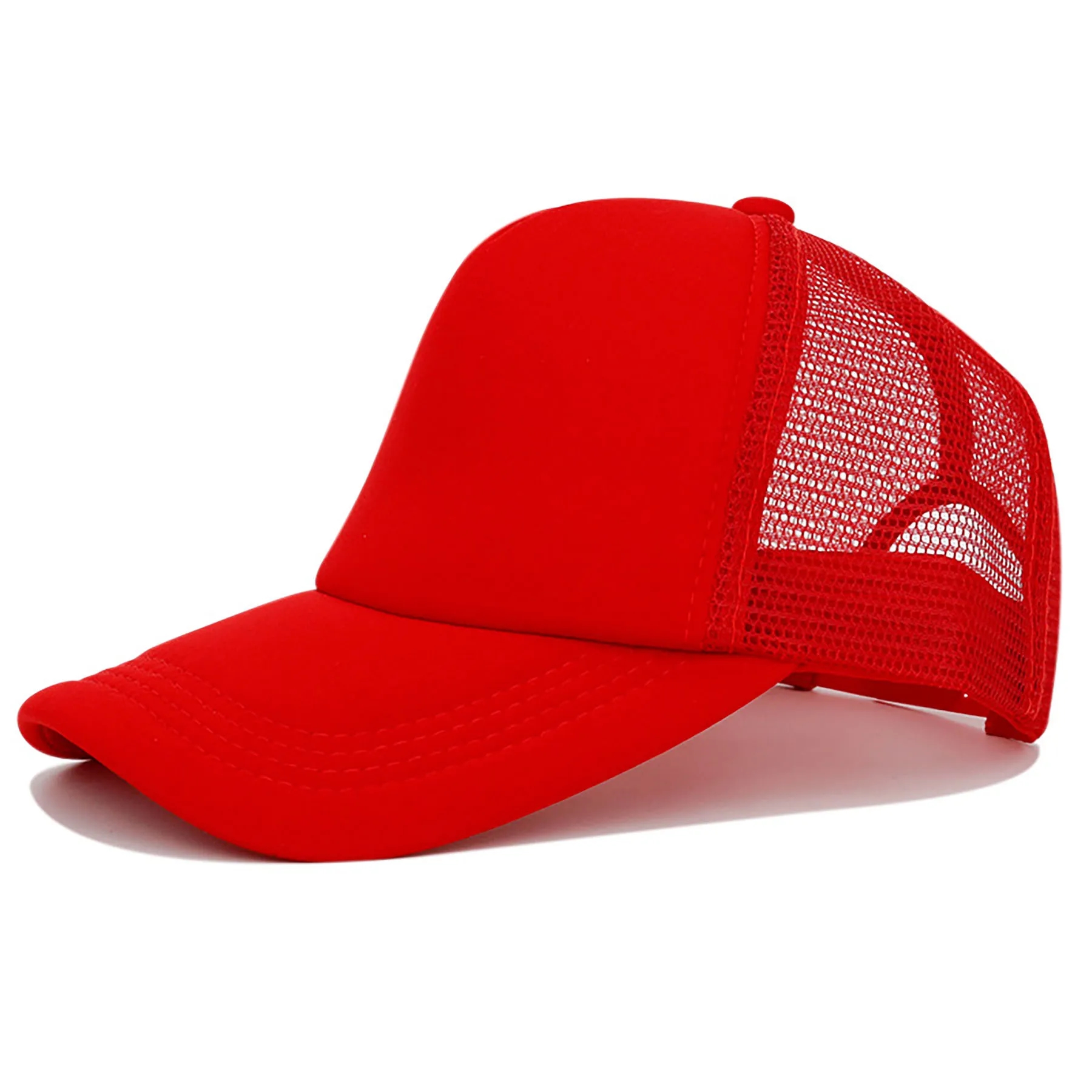 Canvas Mesh-Back Hat 11