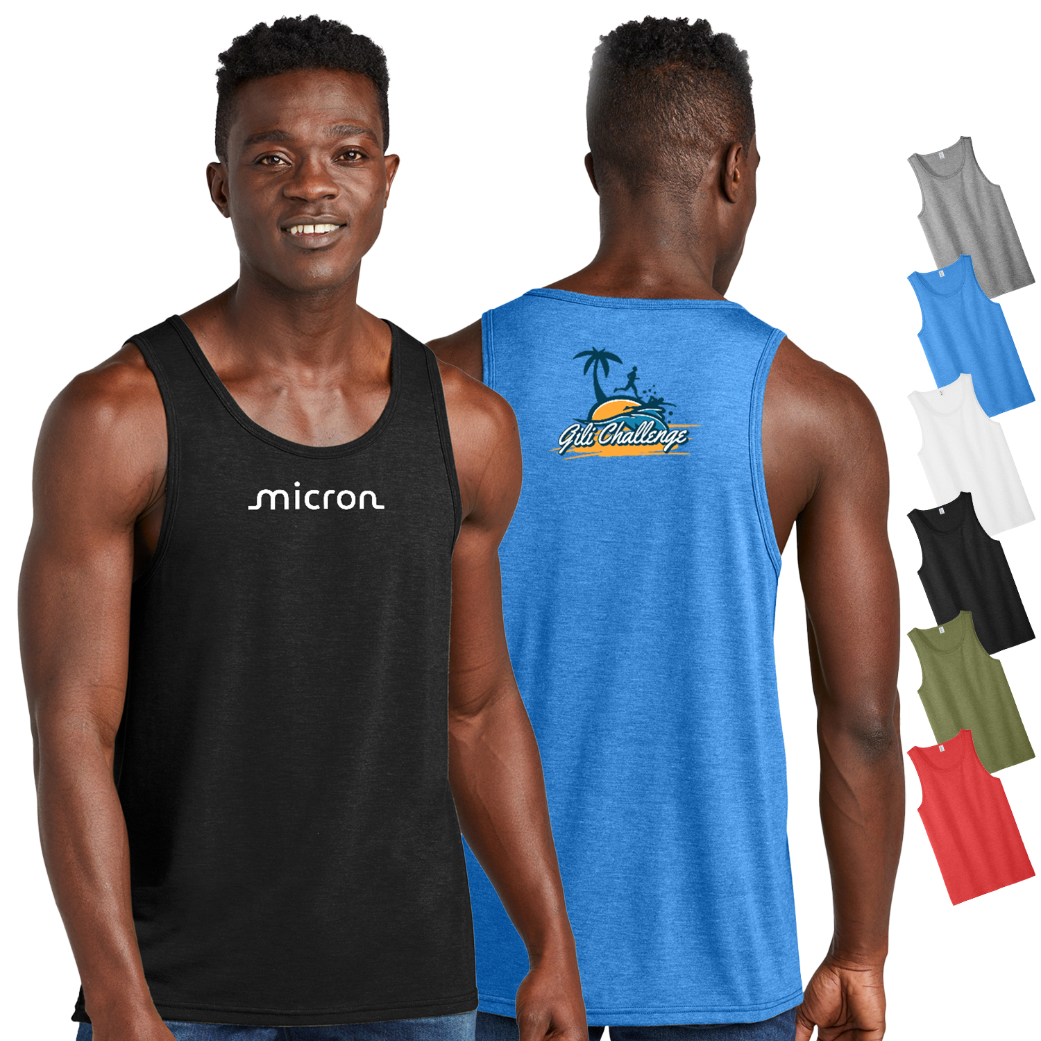 Allmade® Unisex Tri-Blend Tank 3