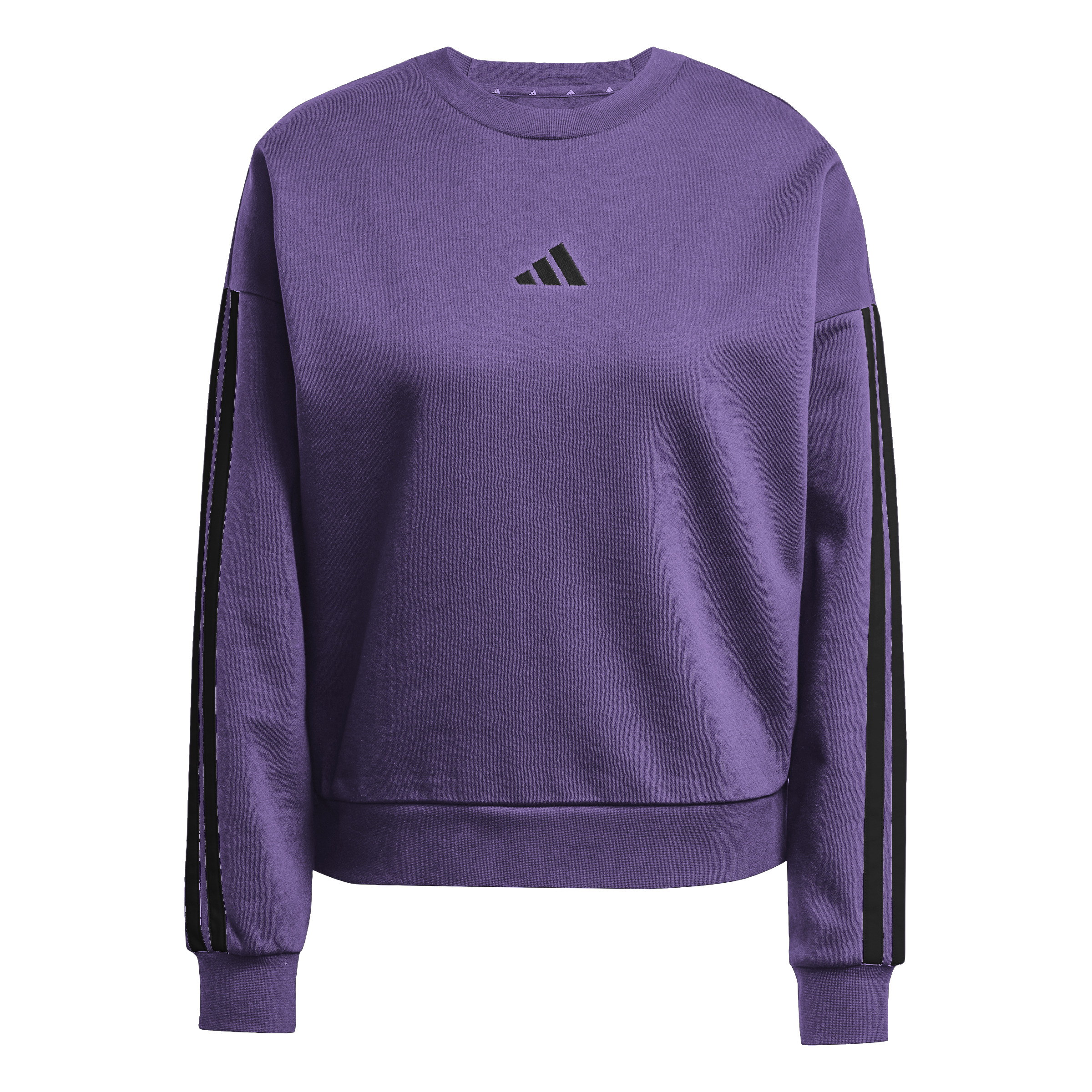 Essentials 3-Stripes Fleece Sweatshirt, custom hoodie or sweatshirt with logo imprint 6