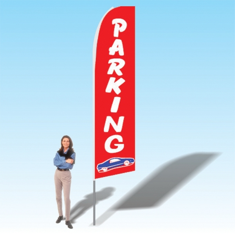 15FT Parking Advertising Banner Flag 1