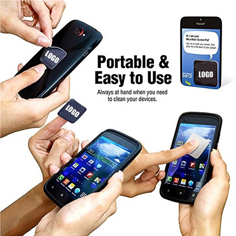 Cell Phone Sticky Microfiber Cleaner 4