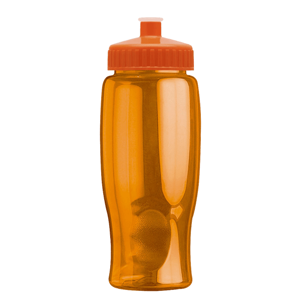 Rotation 27oz Transparent Contour Bottle w/Push-Pull Lid 55