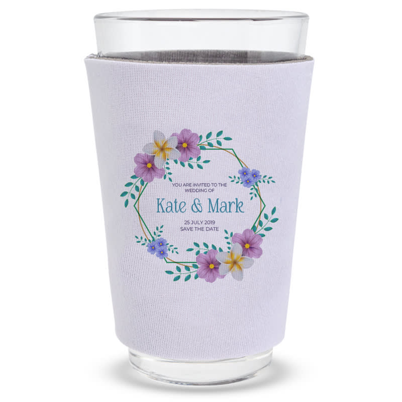 Full Color Foam Pint Glass Sleeves 19