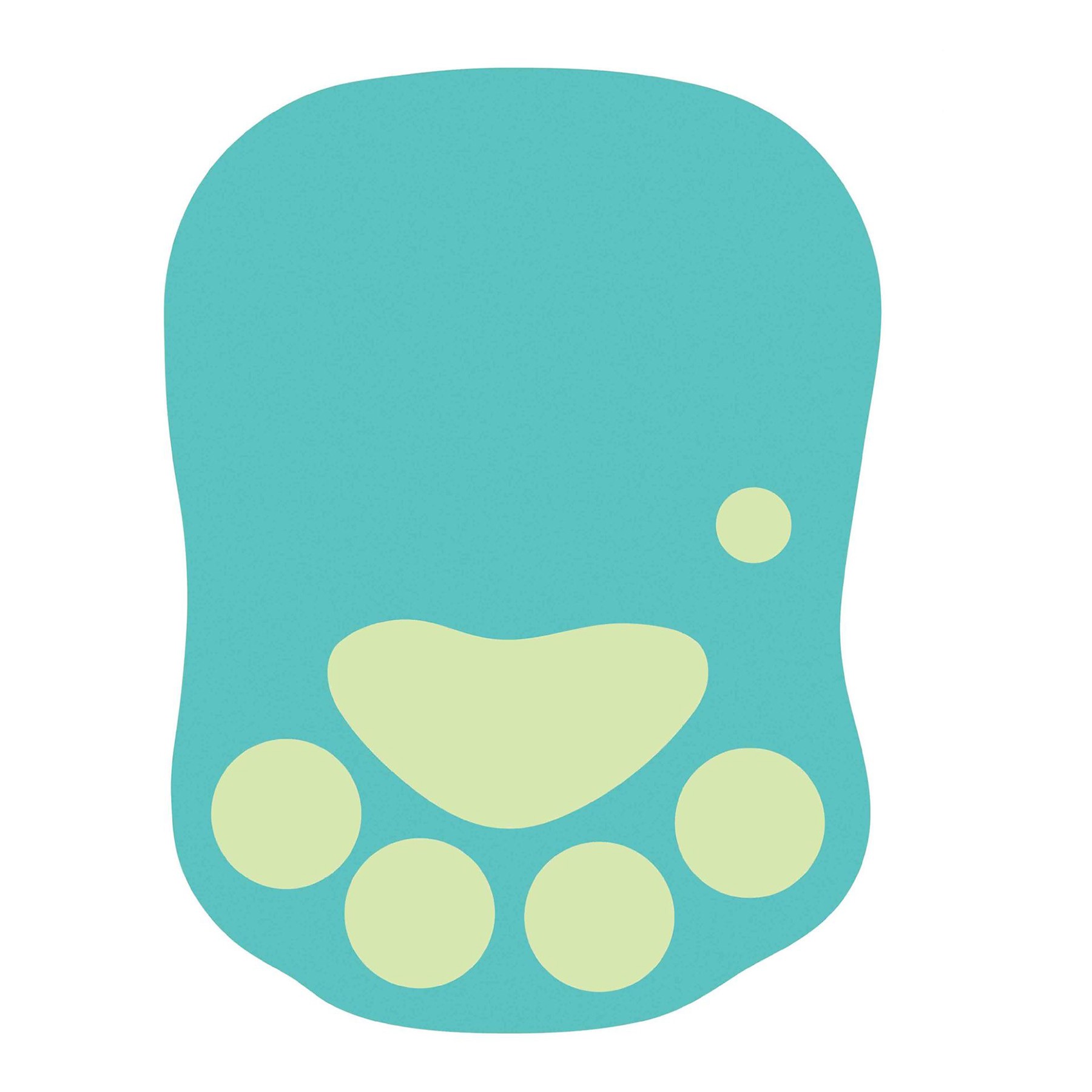 Cat Paw Mouse Pad With Wrist Support 1