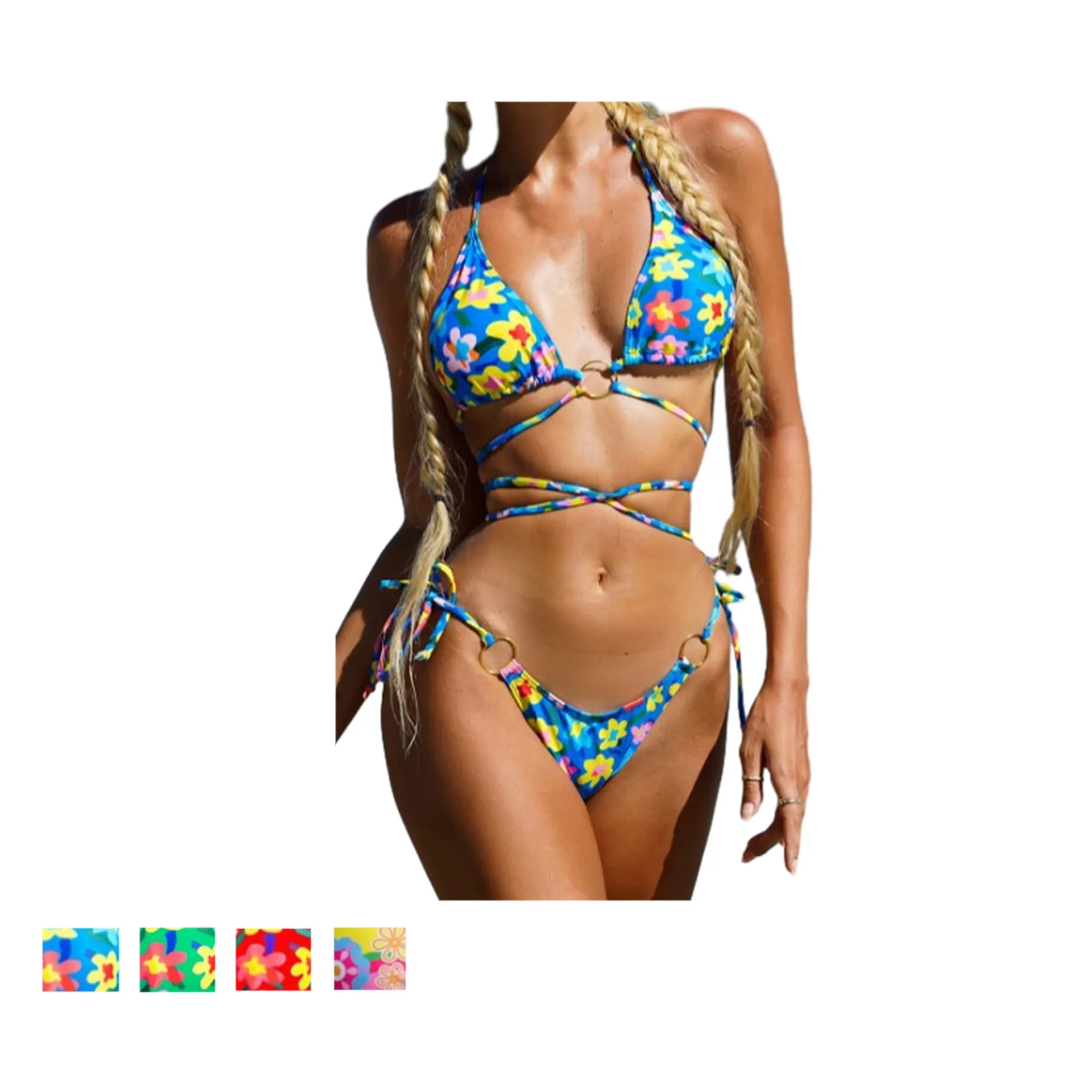 Ladies Backless Sexy Bikini Swimsuits 2