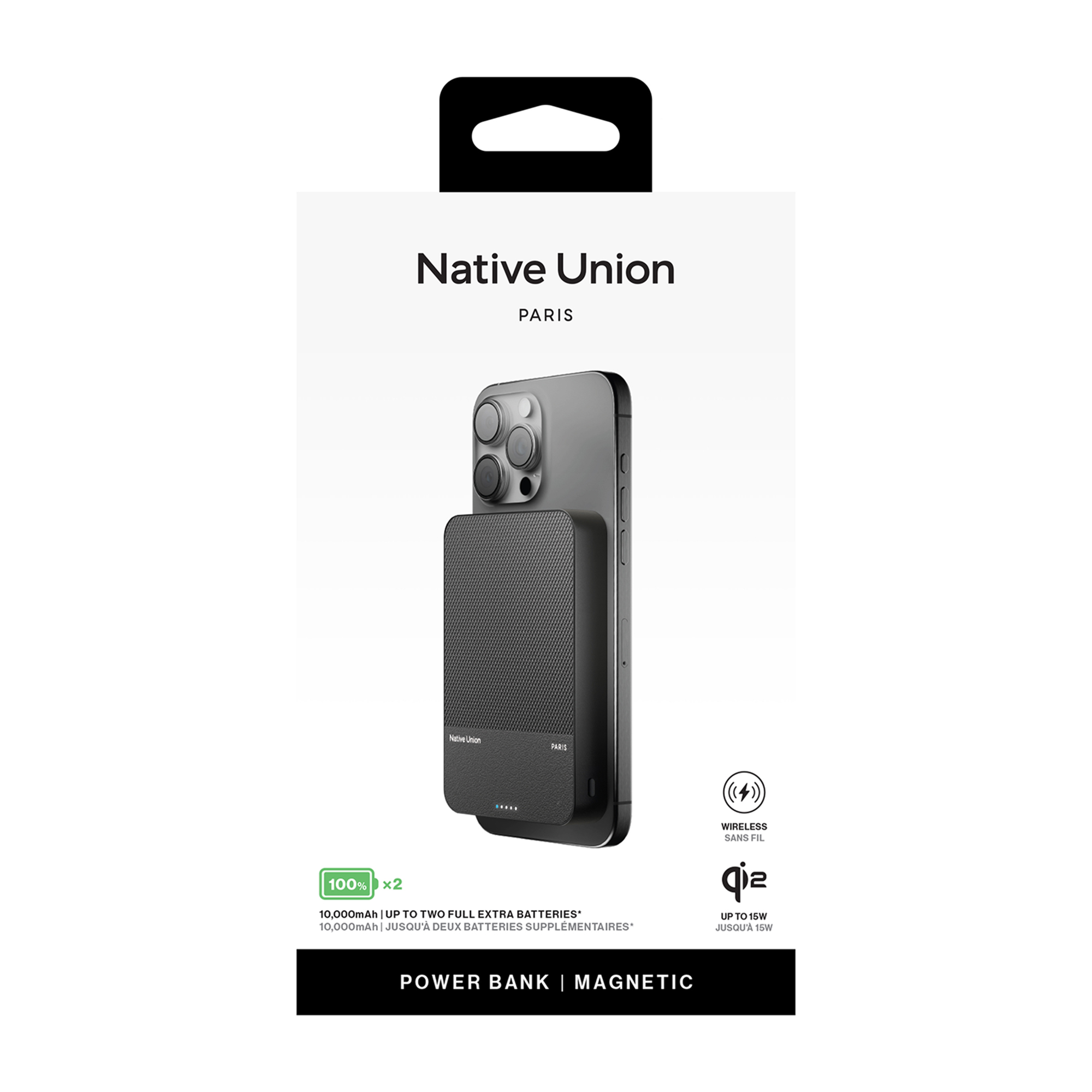 Native Union (RE)Classic Magnetic Power Bank 10000mAh 9