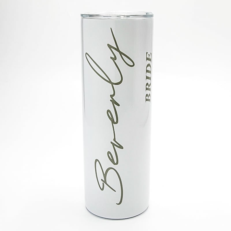 20 Oz. Custom Printed Skinny Stainless Steel Tumblers 12
